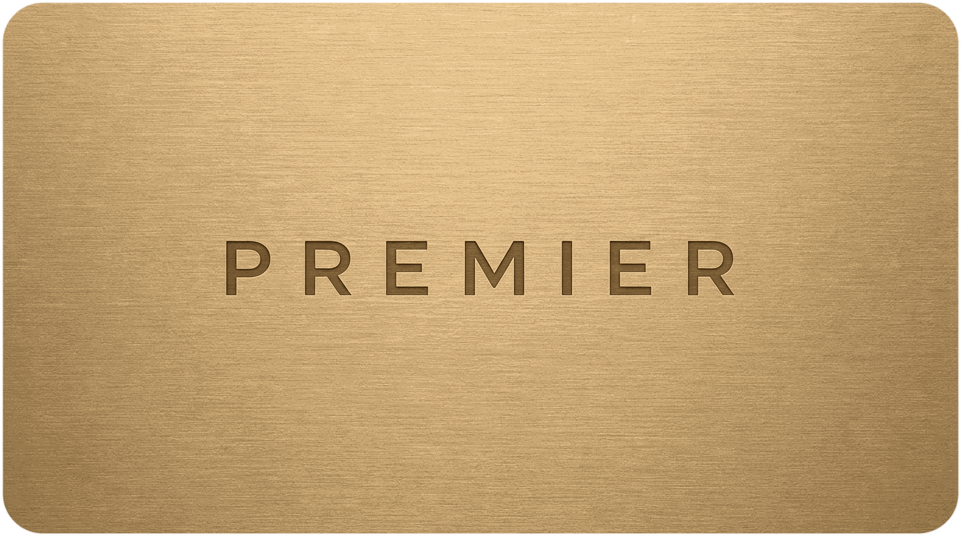 Premier membership card